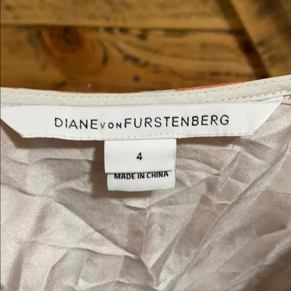 DVF Silk Maxi dress size 4 - Picture 5 of 12